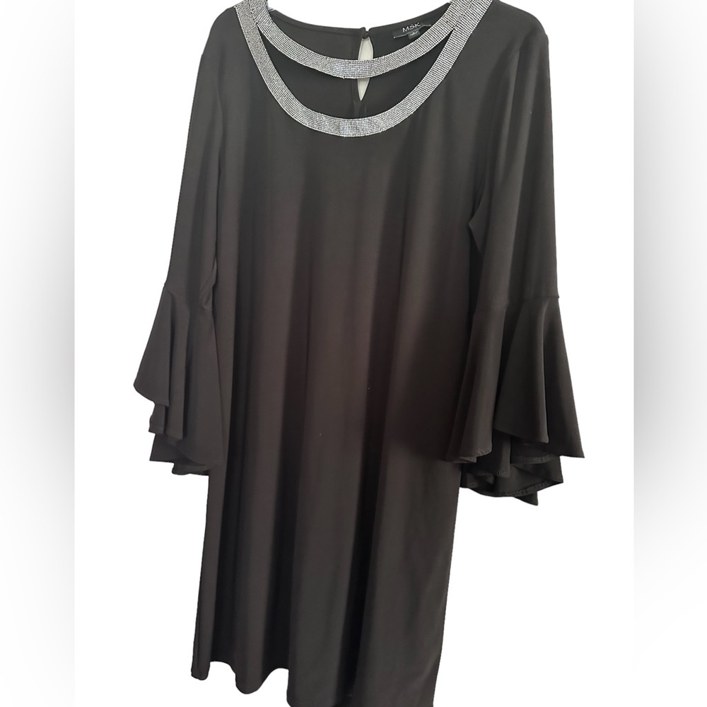 MSK Black dress.